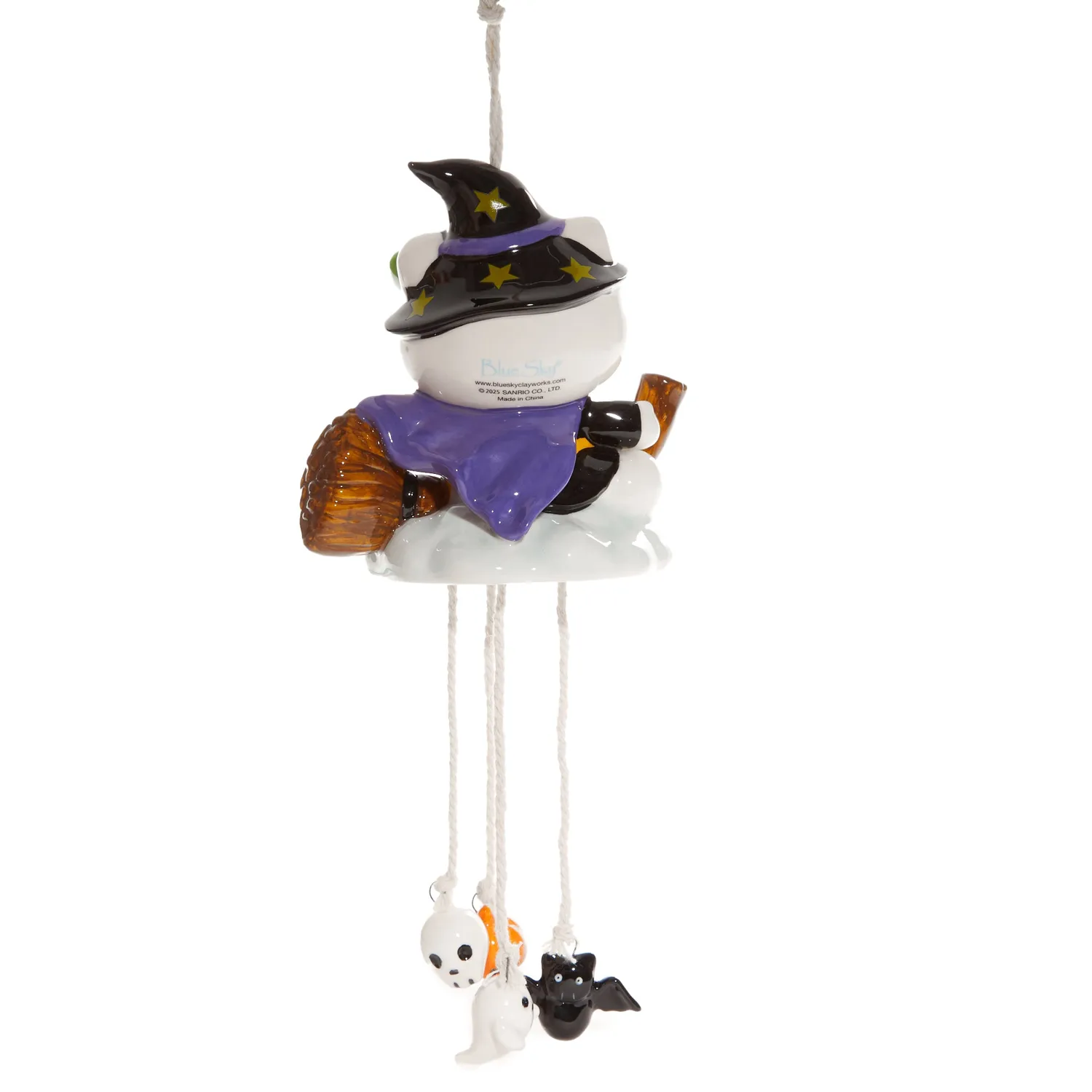 Hello Kitty Witchy Ceramic Wind Chime keramisk vindspill Halloween