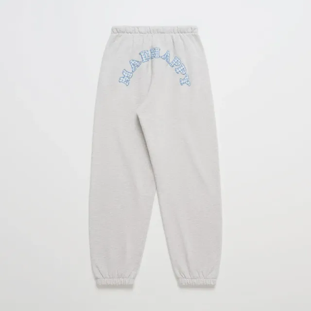 Hello Kitty x Madhappy Logo joggebukse lys grå fleece
