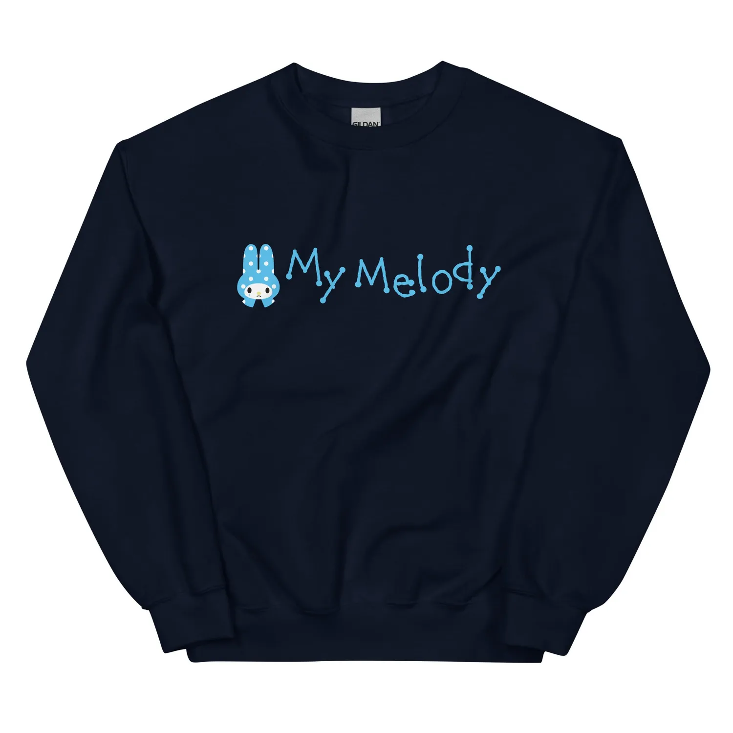 Hello Kitty My Melody Teardrop Logo Classic Crewneck collegegenser