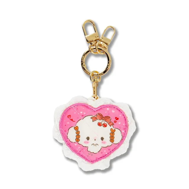 Hello Kitty Cogimyun x Sonix AirTag nøkkelring hjerteformet