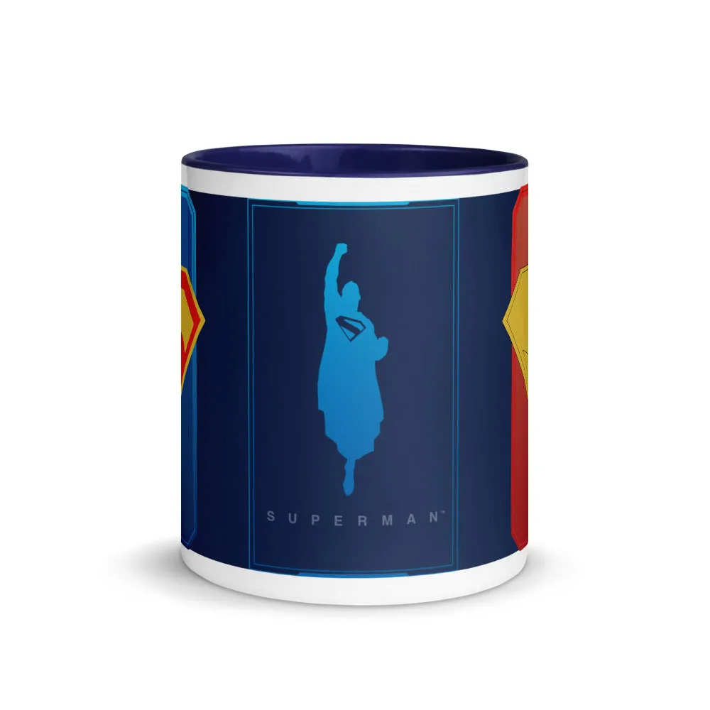Batman SUPERMAN (2025 Movie) krus rød og mørkeblå 11 oz keramikk