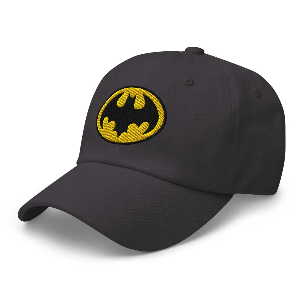 Batman BATMAN (1989) Batman Logo brodert caps Black