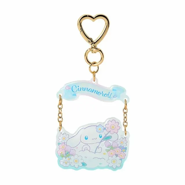 Hello Kitty Everyone is the Star Cinnamoroll Acrylic Keychain nøkkelring
