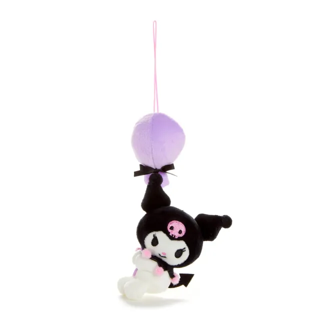 Hello Kitty Balloon Friends Kuromi plysjornament 13 cm