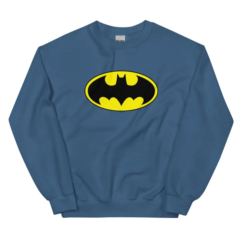 Batman Batman Logo Crewneck Sweatshirt genser svart