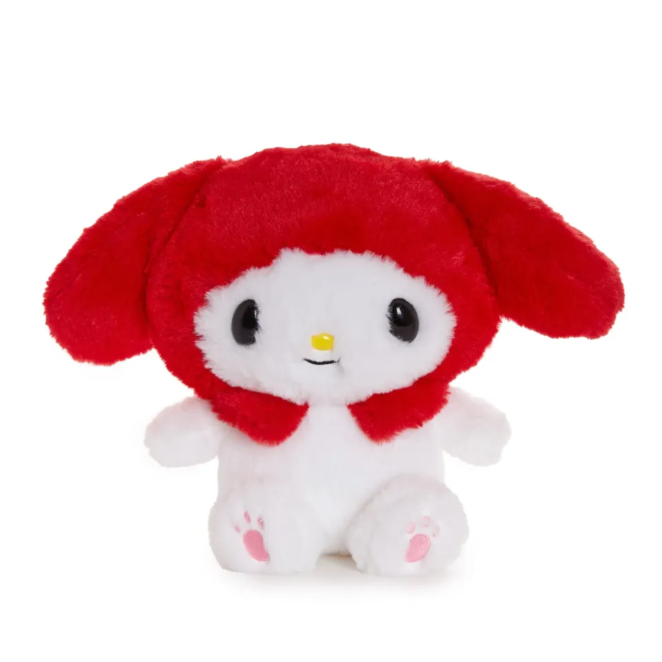 Hello Kitty My Melody 10" Standard Plush kosebamse 25 cm rød hette