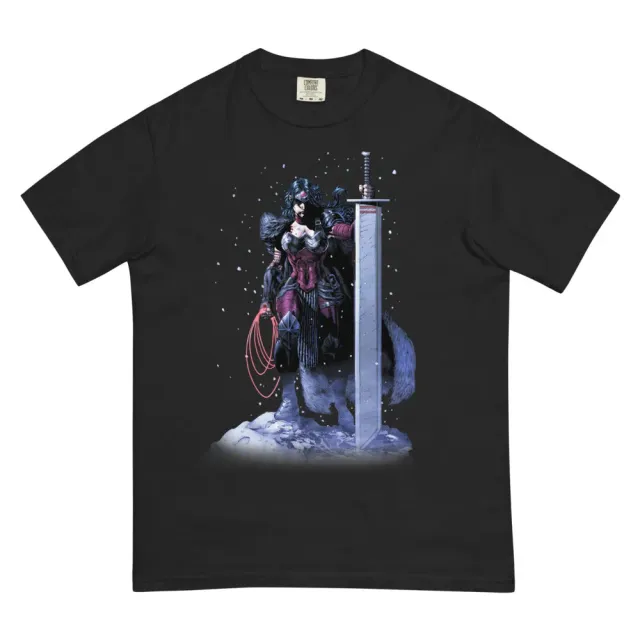 Batman ABSOLUTE WONDER WOMAN #1 Comfort Colors T-skjorte svart