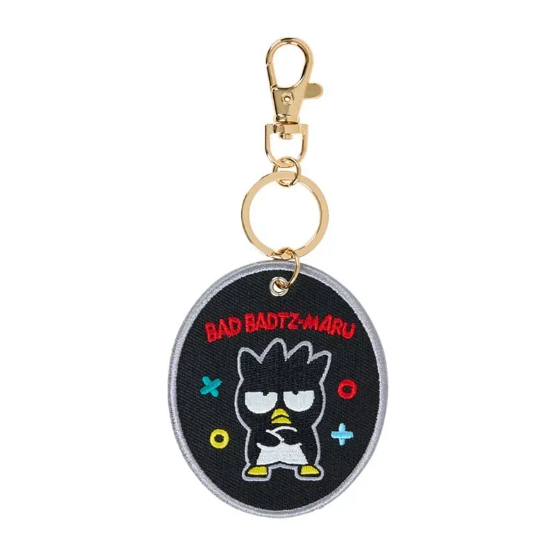 Hello Kitty Sanrio Character Award Series Badtz-maru Mascot Badge Keychain nøkkelring