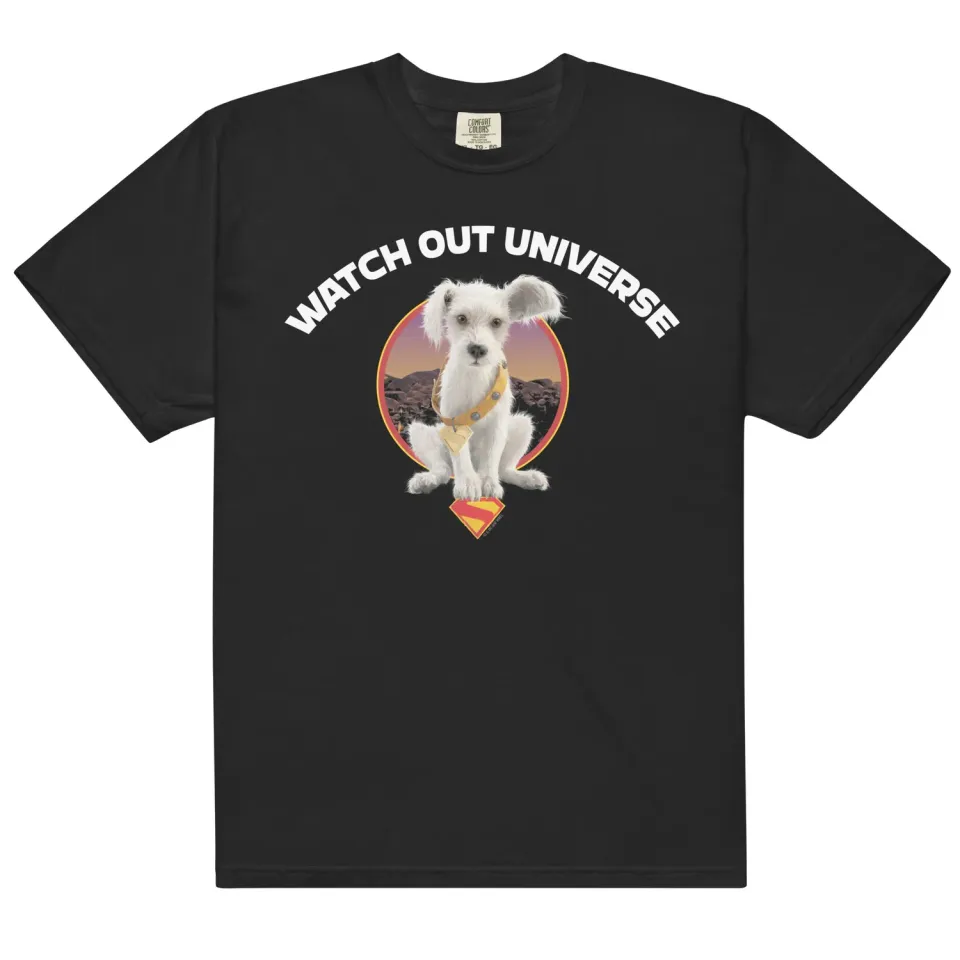 Supergirl (2026) Puppy Krypto Comfort Colors T-skjorte