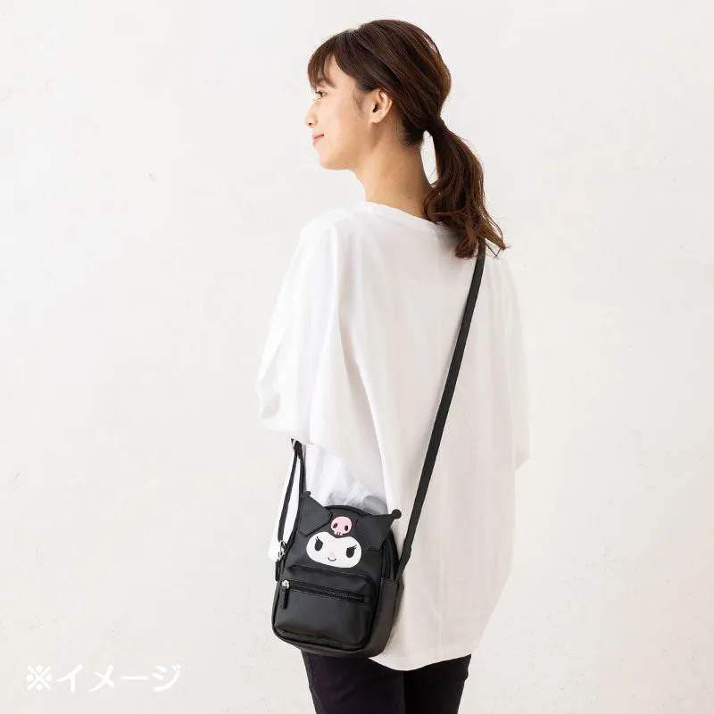 Hello Kitty Kuromi Structured Mini Crossbody Bag justerbar skulderrem