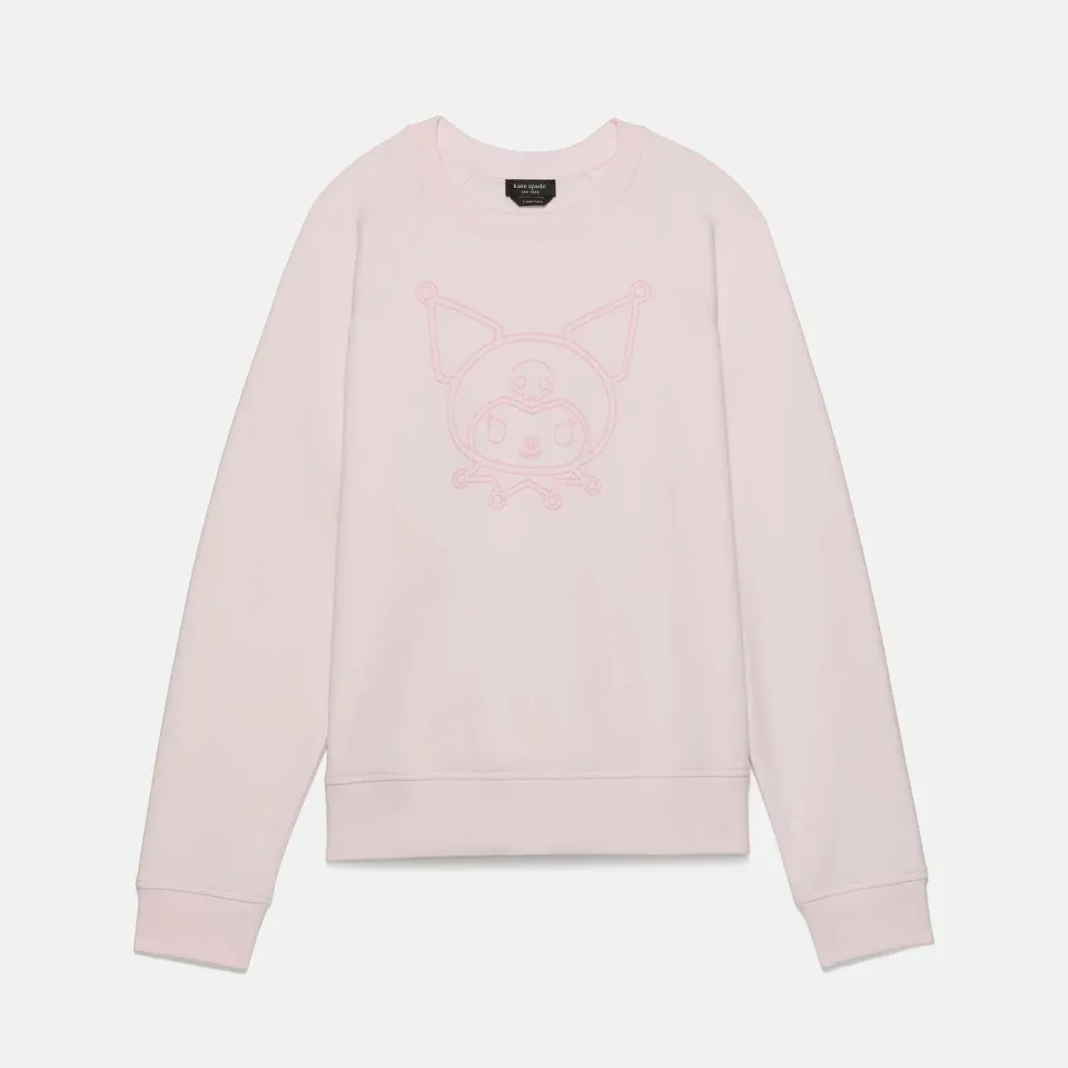 Kuromi x Kate Spade New York sweatshirt Powdered Sugar bomull