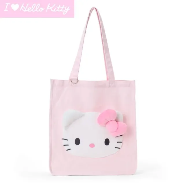 Hello Kitty I Love Hello Kitty Series Pink Tote Bag veske rosa bomull polyester