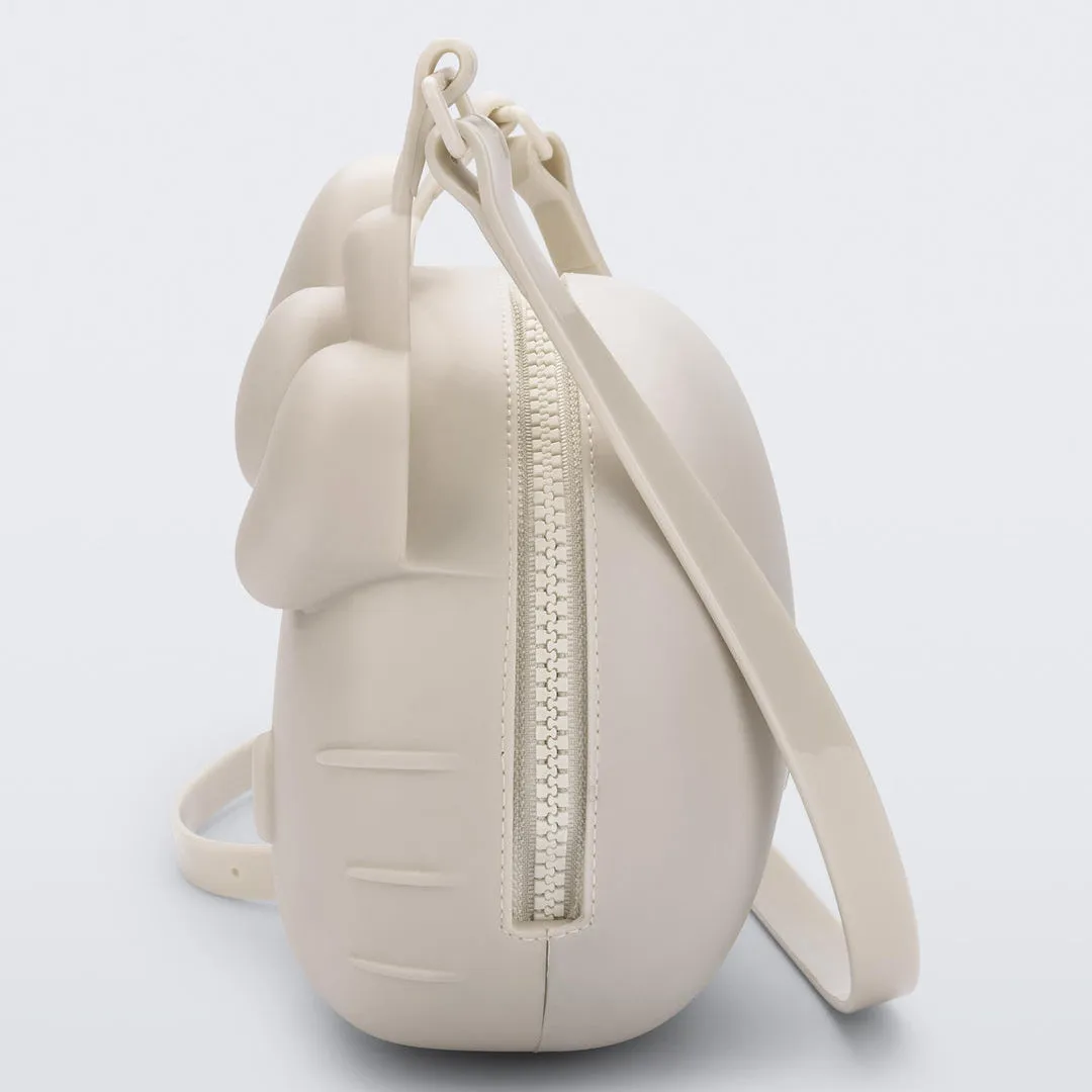 Hello Kitty x Melissa 3D Figural Shoulder Cute Bag skulderveske beige