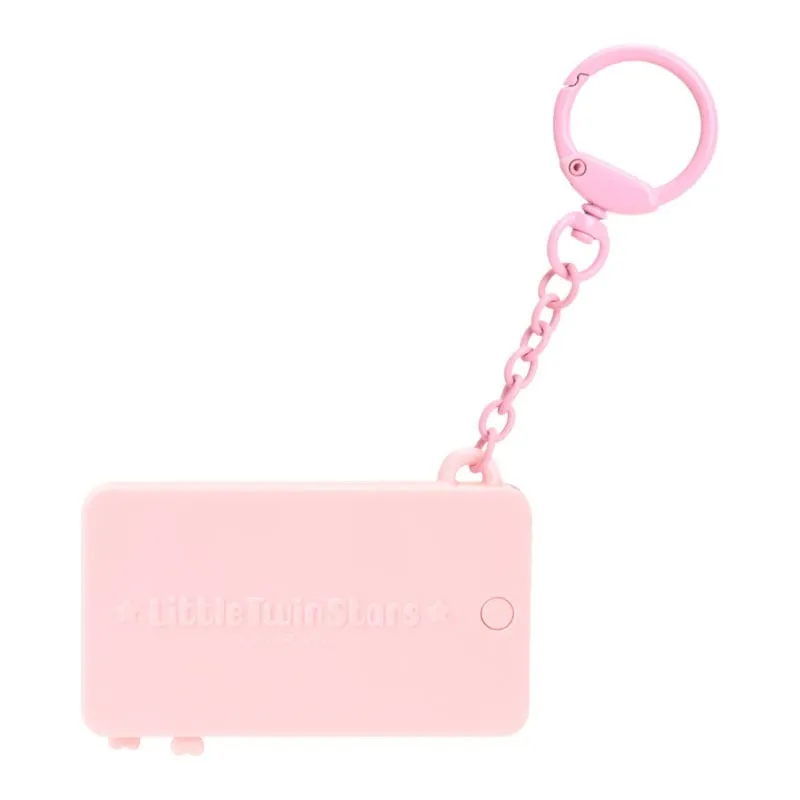 Hello Kitty LittleTwinStars Mini Mirror & Comb Keychain nøkkelring