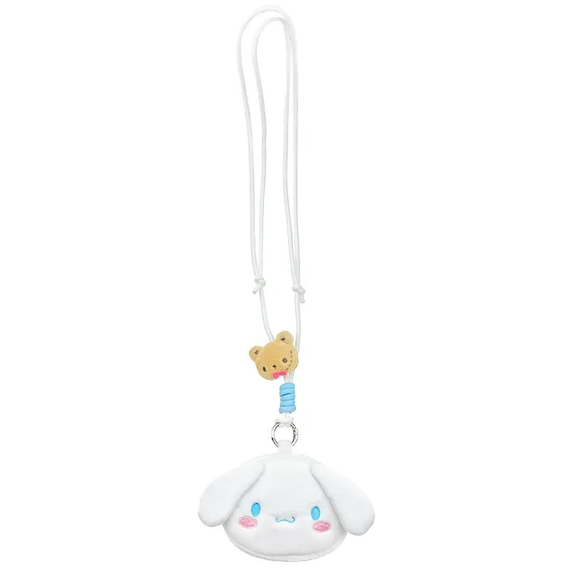 Hello Kitty Cinnamoroll 2-Way Bestie Lanyard Pouch nøkkelbånd med pung