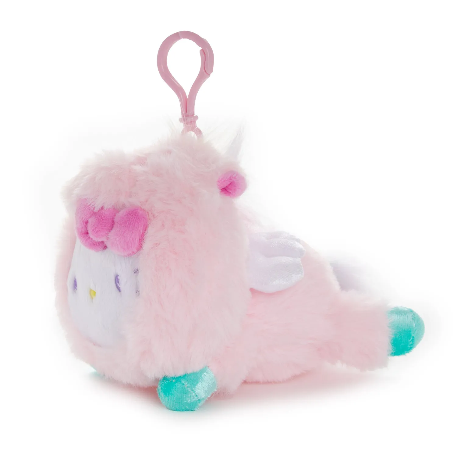 Hello Kitty Pegasus Series Plush Mascot Clip 4" plysjklips