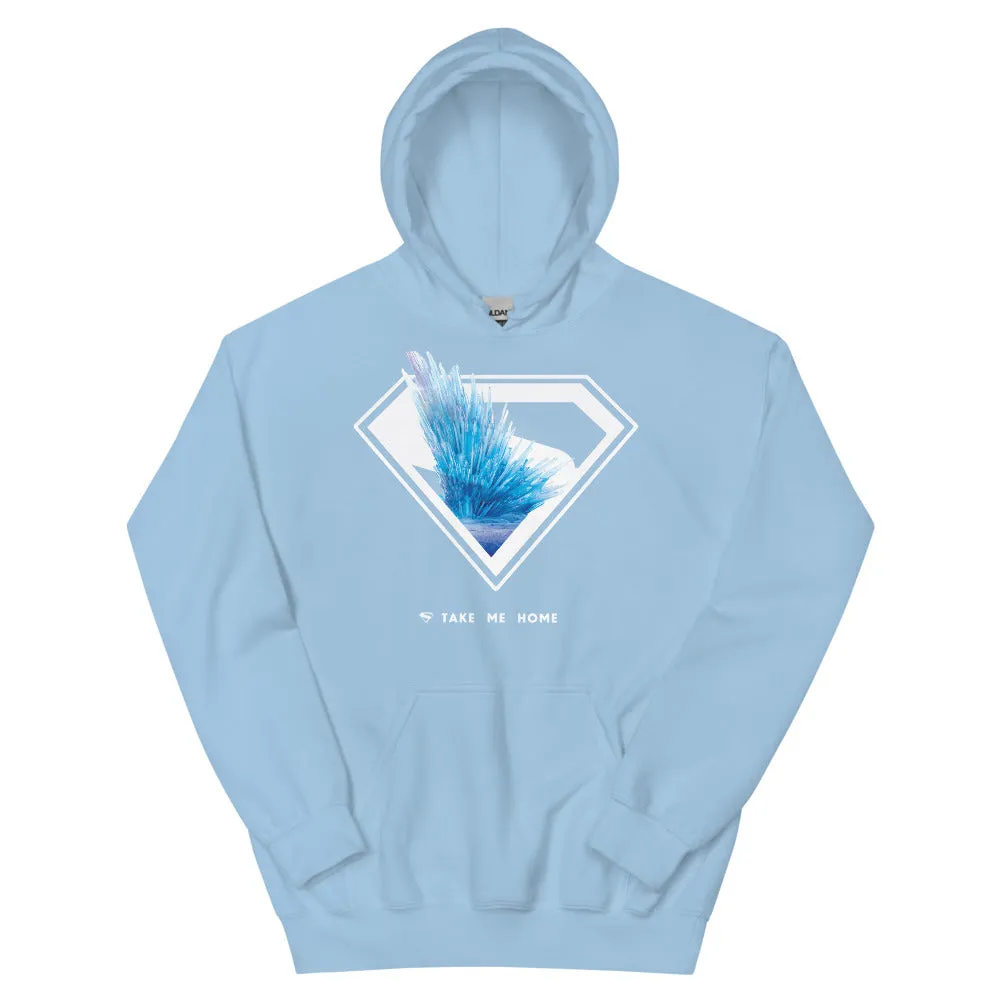 Batman Superman (2025 Movie) Fortress of Solitude hettegenser svart