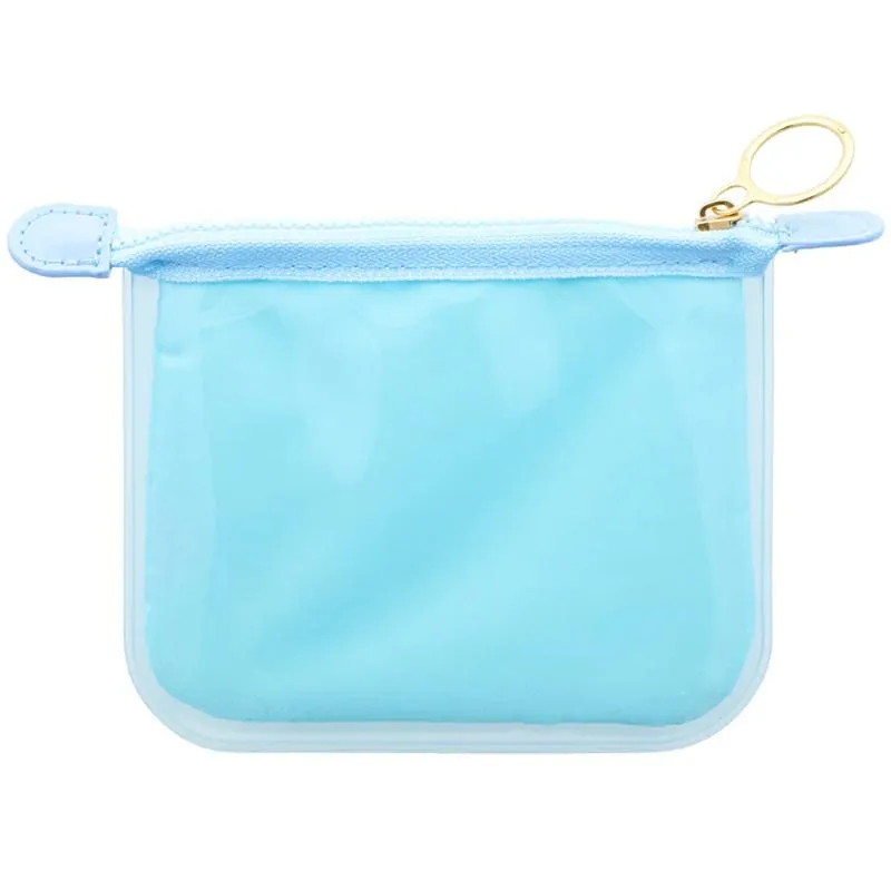 Neo Tokyo Chiikawa Mitte Clear Flat Pouch Hachiware toalettmappe 17 cm PVC