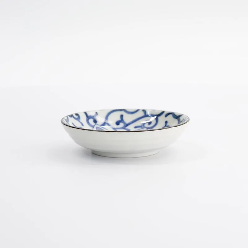 Neo Tokyo Japanese Porcelain Sauce Plate skål Lucky Cat 10,2 cm