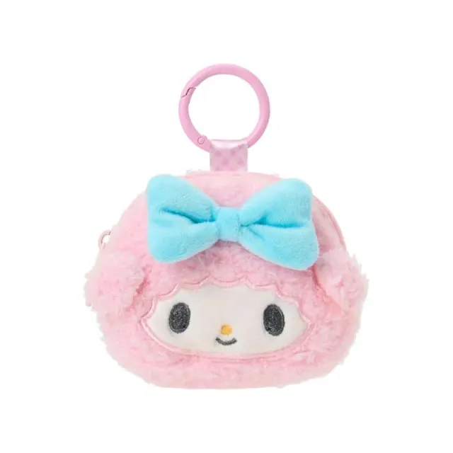 Hello Kitty My Sweet Piano Plush Mini Pouch Carabiner Keychain minipung