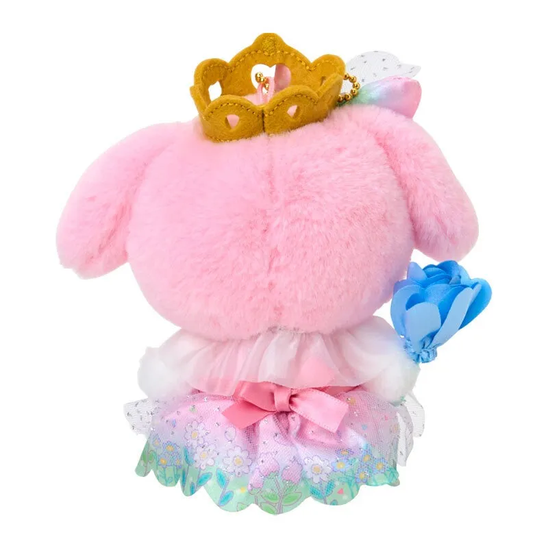 Hello Kitty Everyone is the Star My Melody plysj nøkkelring med blomster