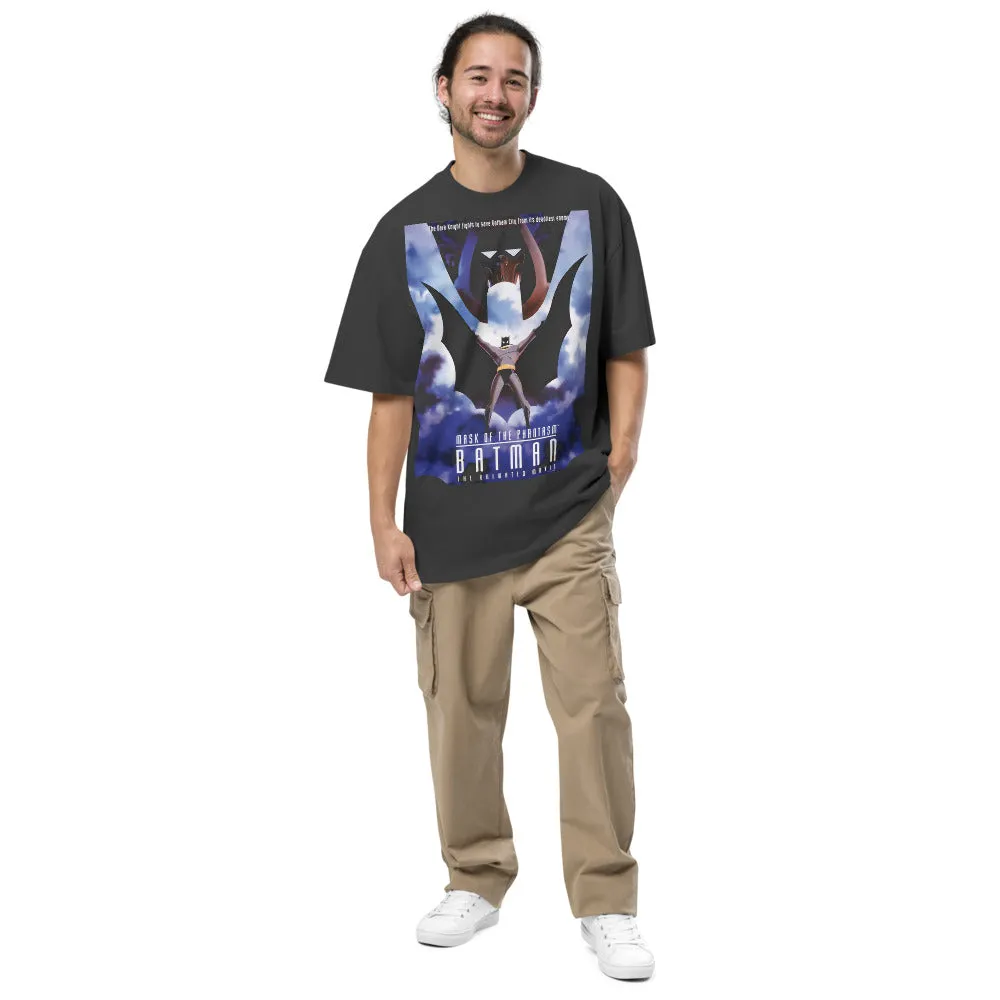 Batman Mask of the Phantasm oversized T-skjorte faded black