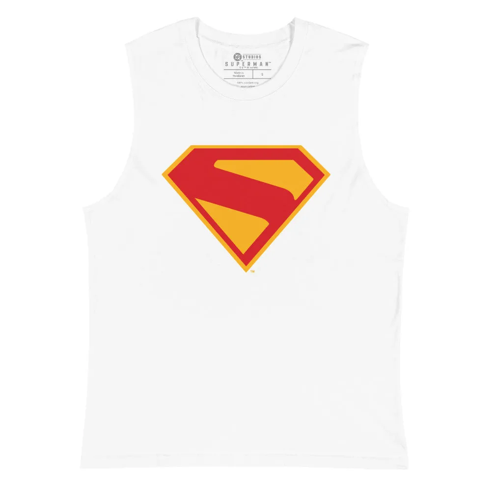 Batman SUPERMAN (2025 Movie) S-Shield musclesinglet