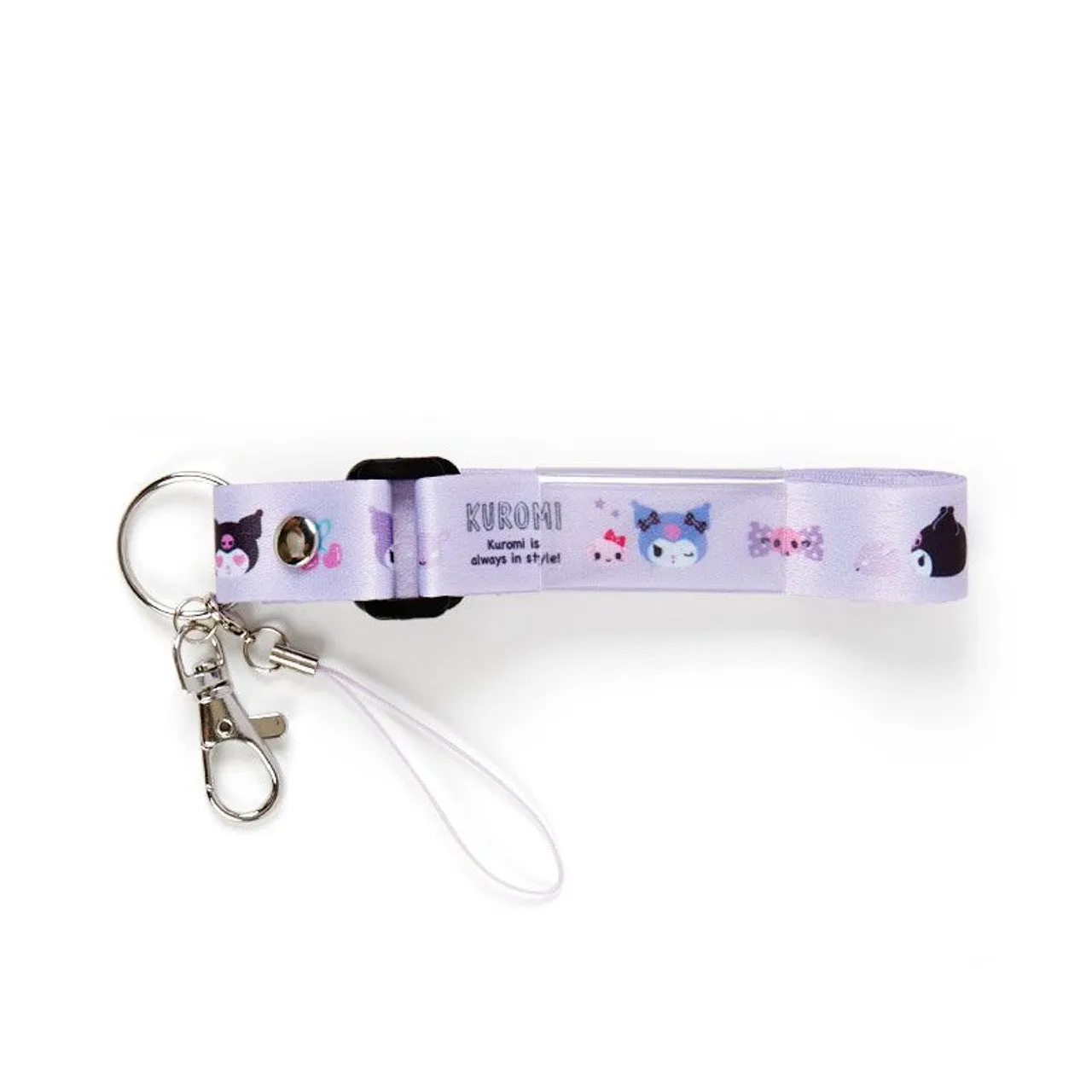 Hello Kitty Kuromi Friendship Lanyard nøkkelbånd justerbart