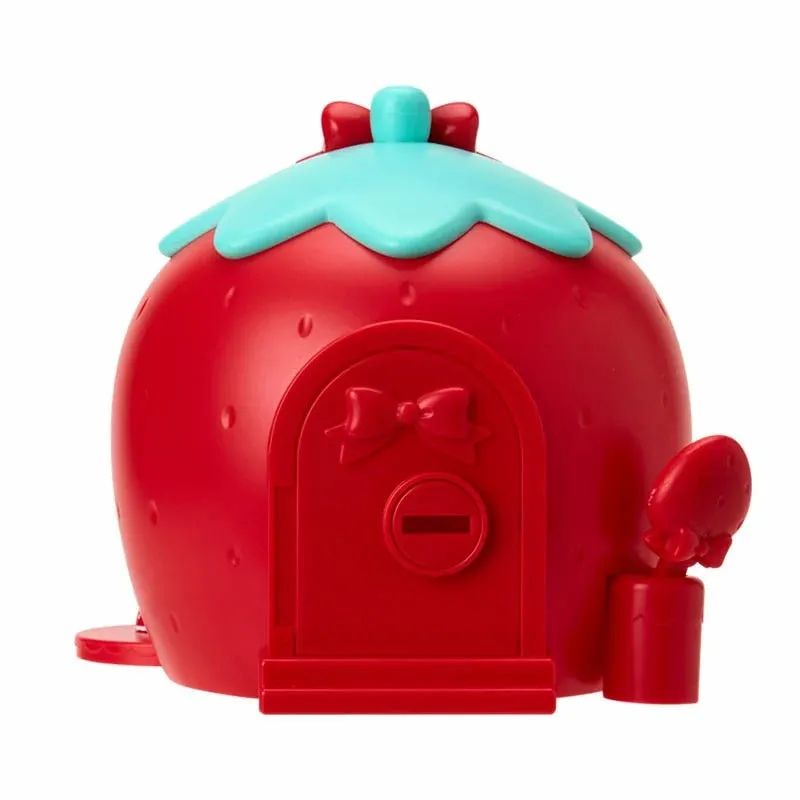 Hello Kitty Customizable Coin Bank sparebøsse rød jordbær