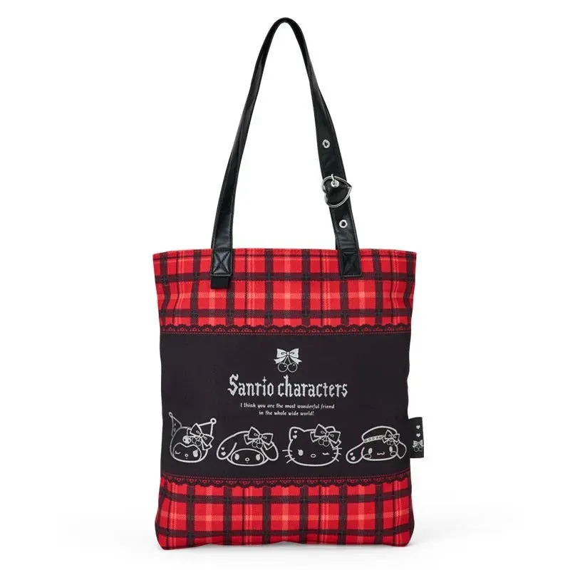 Hello Kitty Rock ’n’ Check totebag – rutemønster