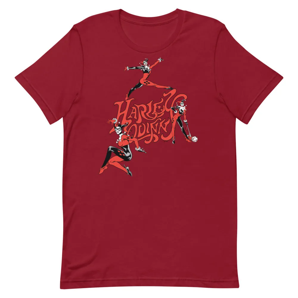 Batman HARLEY QUINN Harlequin T-shirt T-skjorte