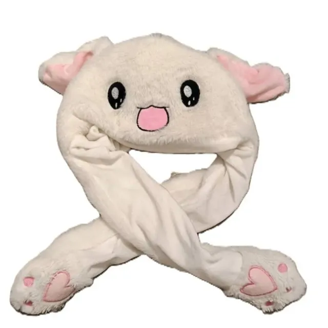 Neo Tokyo Bunny Hat w/Pump Up Ears kaninhatt hvit