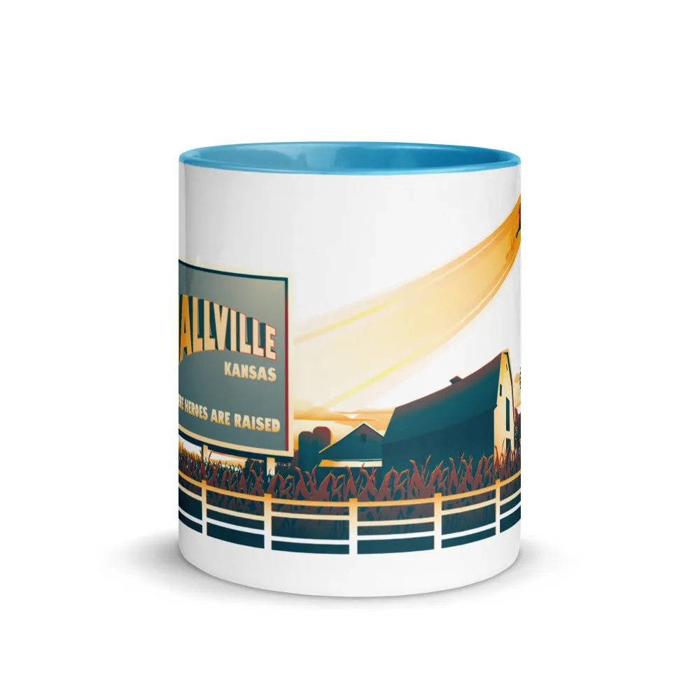 Batman SUPERMAN Welcome to Smallville krus 11 oz oransje