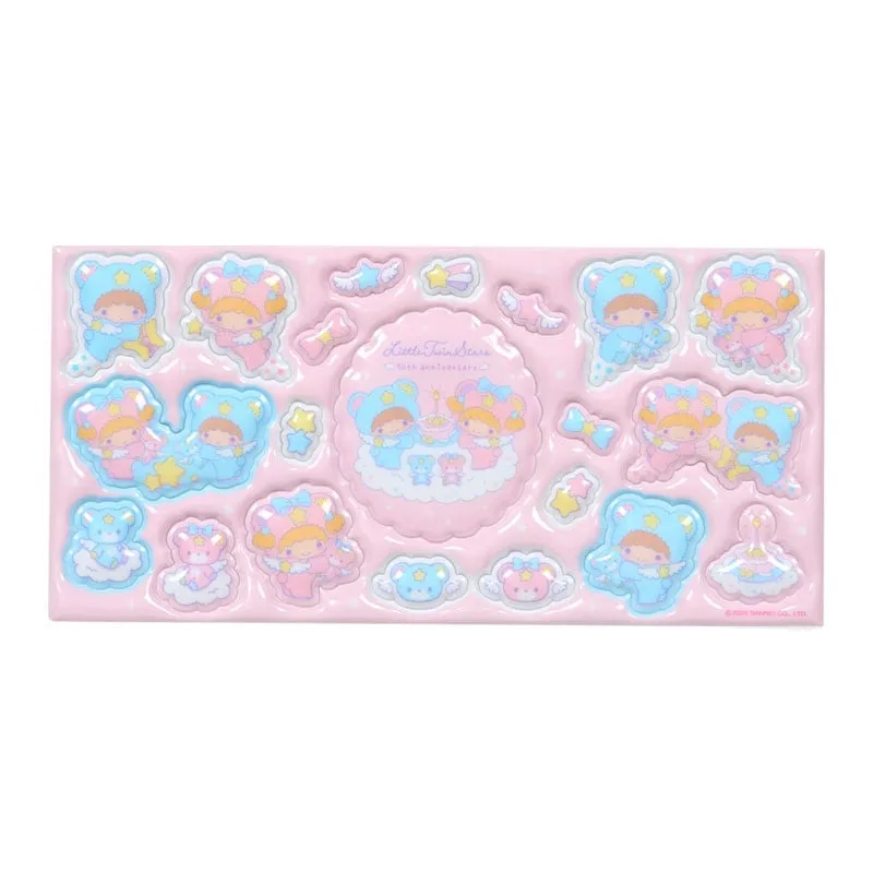 Sanrio LittleTwinStars 21-pc Mini Sticker Pack klistremerker