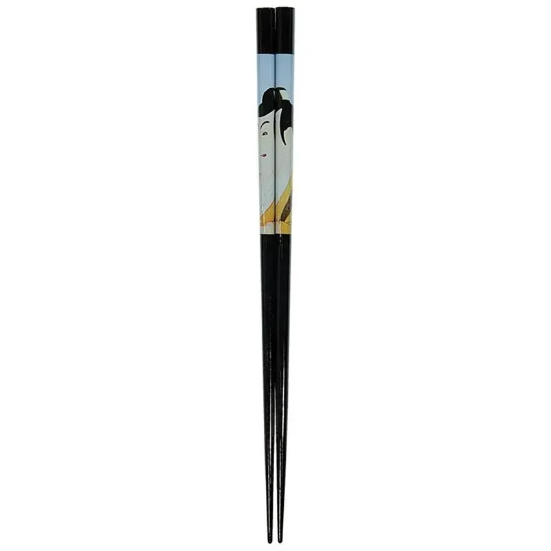 Neo Tokyo Japanese Ukiyoe Style Sharaku spisepinner 22,5 cm bambus