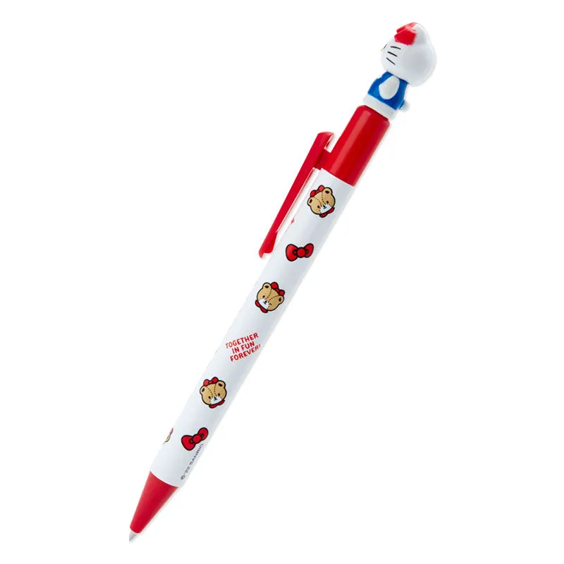 Hello Kitty Mascot Ballpoint Pen kulepenn svart blekk