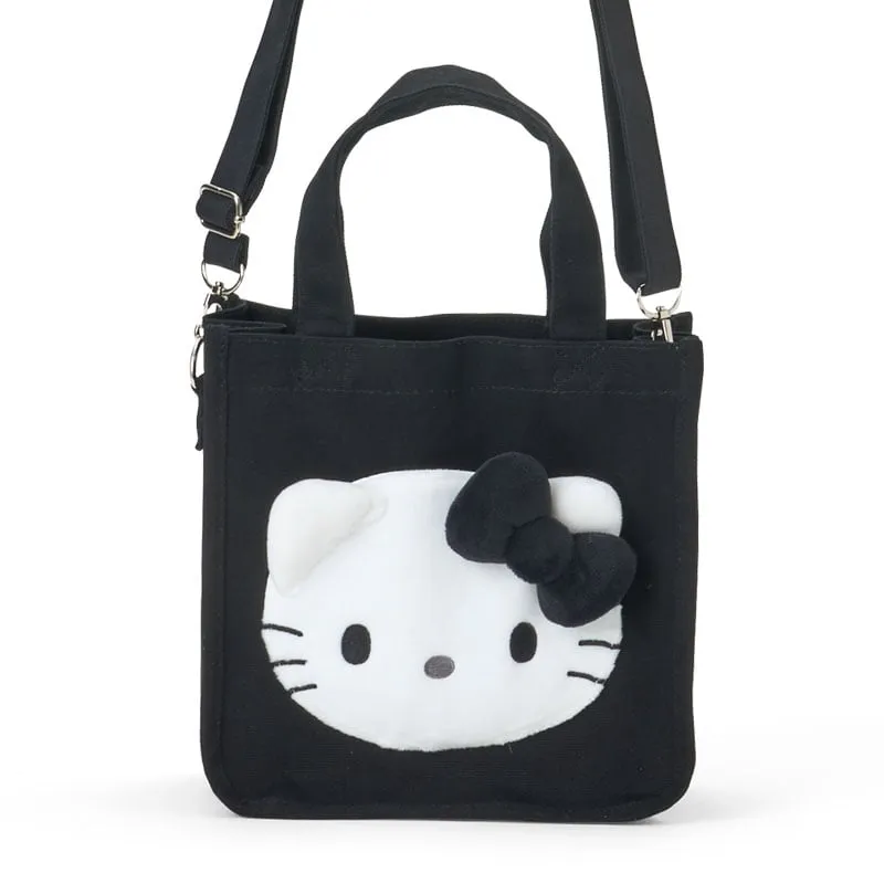 Hello Kitty I Love Hello Kitty Series 2-Way Black Mini Tote Bag svart