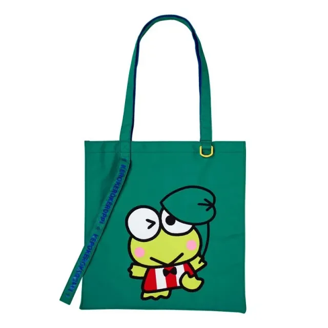 Hello Kitty Strike A Pose Keroppi Tote Bag handlenett