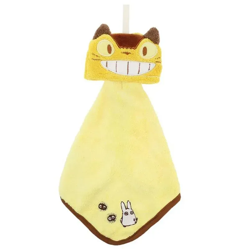 Neo Tokyo My Neighbor Totoro Catbus mikrofiberhåndkle 25 × 25 cm med hempe