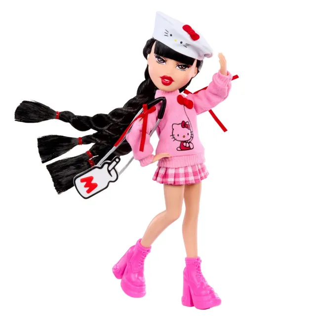 Bratz x Hello Kitty Jade motedukke med tilbehør
