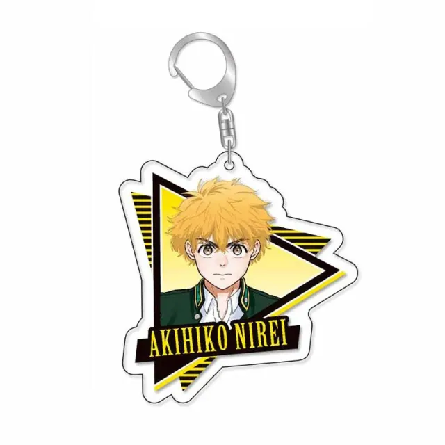 Neo Tokyo Wind Breaker Akihiko Nirei w/Background Acrylic Keychain nøkkelring