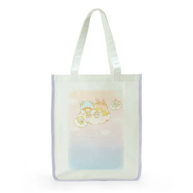 Hello Kitty LittleTwinStars Tote Bag handlenett standard med lommer