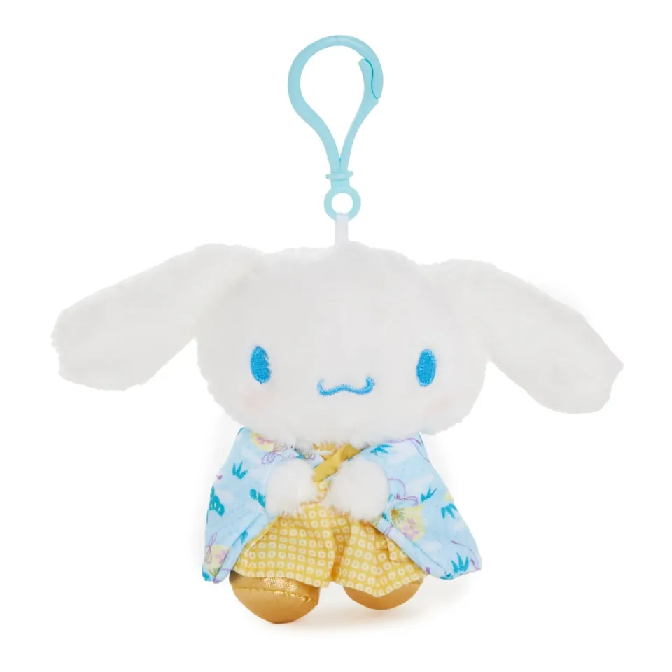 Hello Kitty Hakama Cinnamoroll plysjmaskot med klips 18 cm