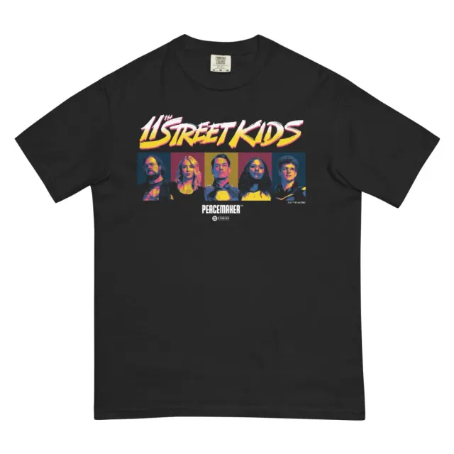 Peacemaker 11th Street Kids Comfort Colors T-skjorte svart