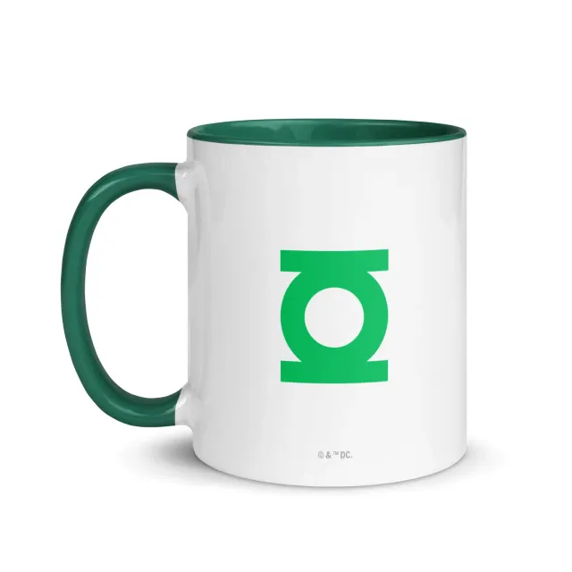 Batman GREEN LANTERN Oath-krus 11 oz med farget hank
