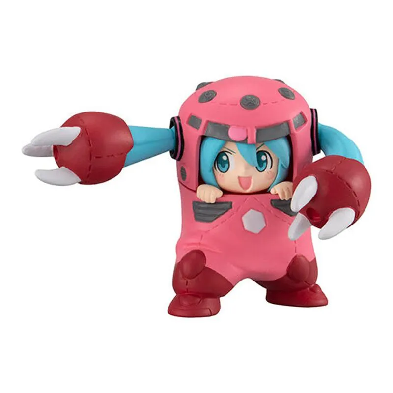 Neo Tokyo Vocaloid Hatsune Miku x Gundam minifigur tilfeldig 5 cm PVC