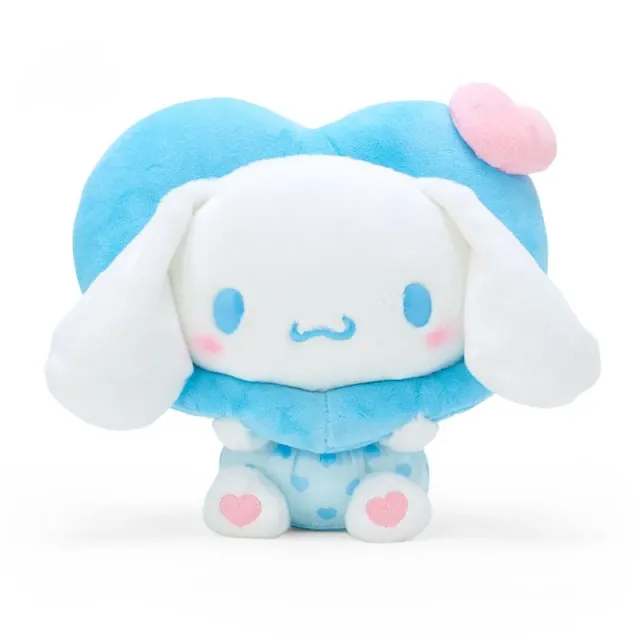 Hello Kitty Big Heart Series Cinnamoroll 9" Plush bamse 23 cm med hjerte