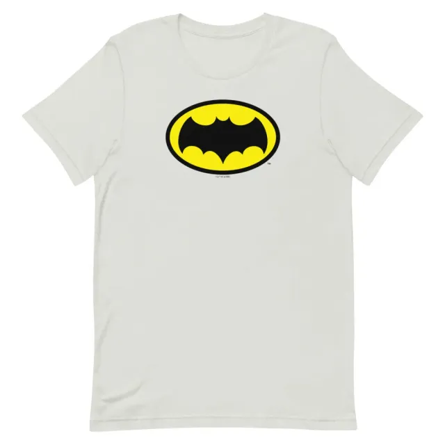 Batman Classic TV Series Batman Logo t-skjorte sølv