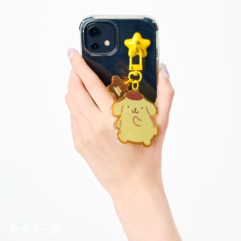 Hello Kitty Kuromi mobilcharm med selvklebende ring