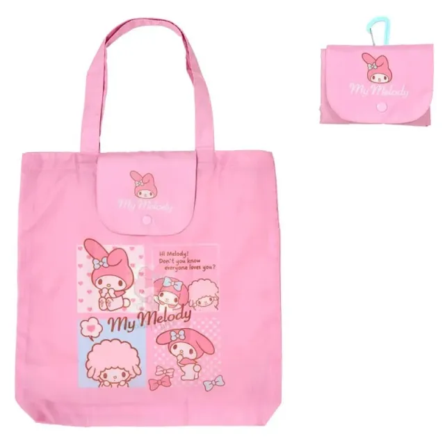 Hello Kitty My Melody Everyday Reusable Tote handlenett medium vannavvisende
